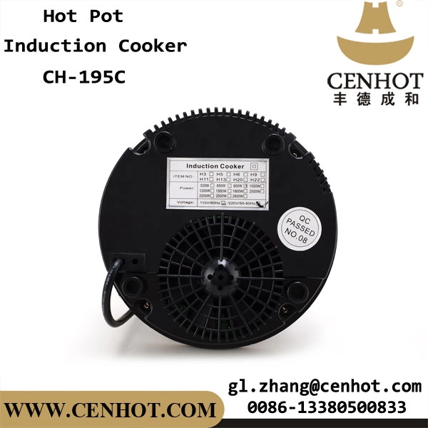 Cuisinière à induction ronde encastrable CENHOT pour hot pot 800W