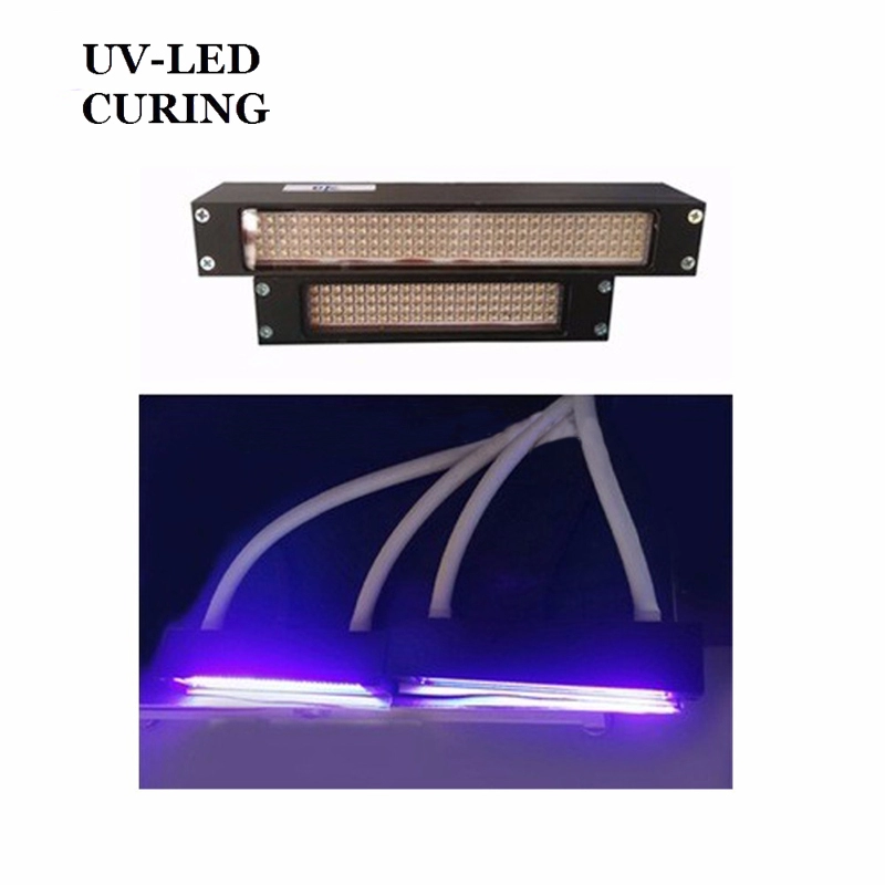 Système de séchage UV LED refroidi à l'eau 395 nm durcissant la peinture UV