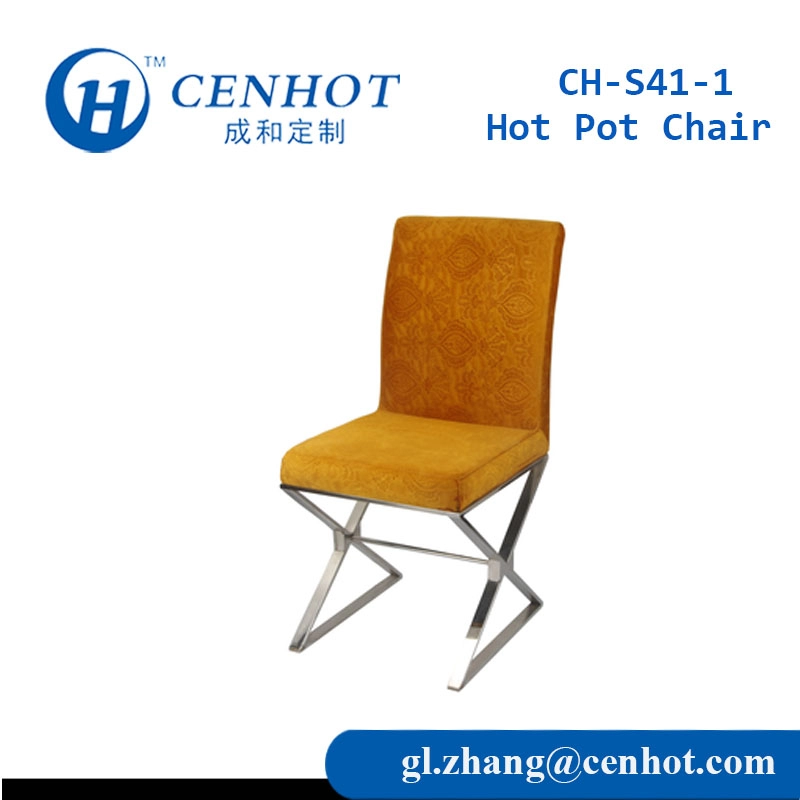 Chaises Hot Pot en métal pour l'approvisionnement en restaurant Chine - CENHOT