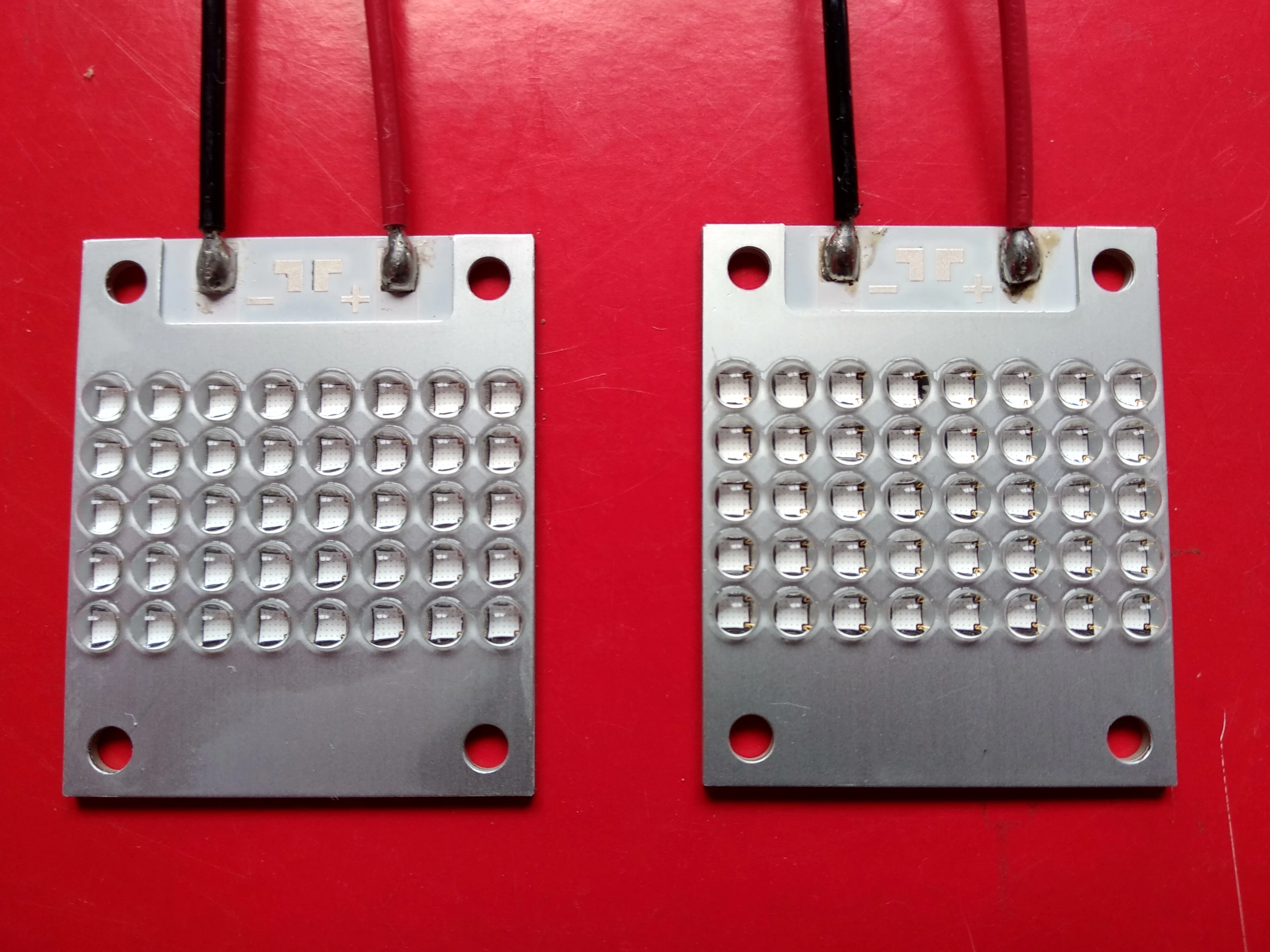 Module LED UV haute puissance 31 × 19 mm pour le durcissement UV
