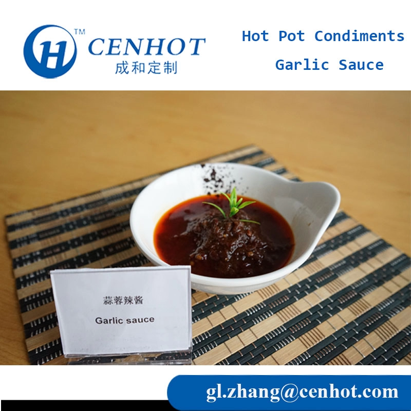 Matériel de sauce à l'ail épicé chinois pour l'approvisionnement en marmite - CENHOT