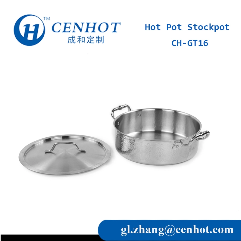 Fournisseur d'ustensiles de cuisine en acier inoxydable Hot Pot Chine