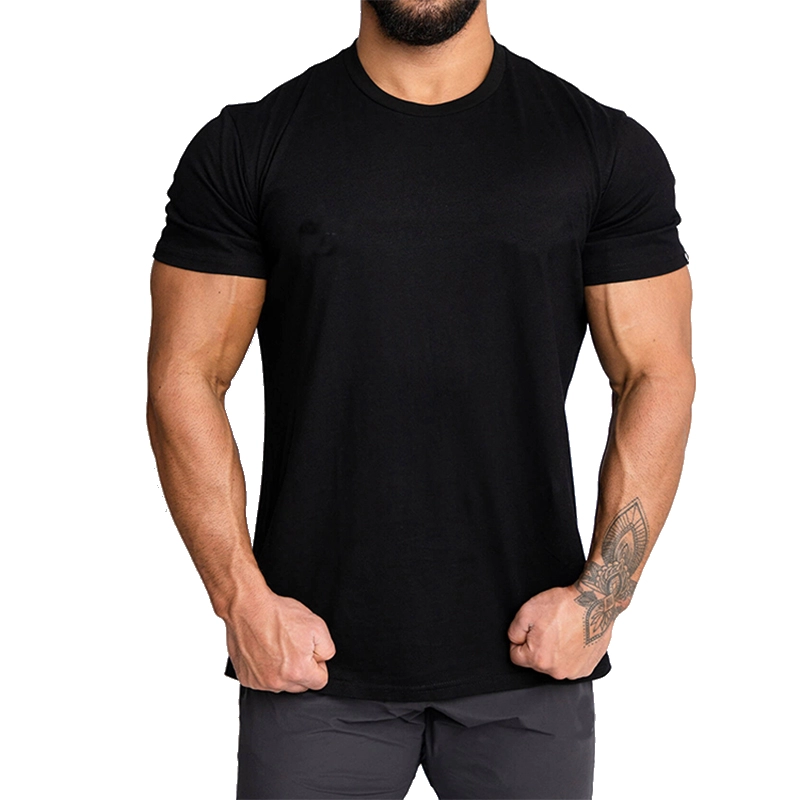 Compression Training Plus Size Fitness Gym Hommes T-shirt