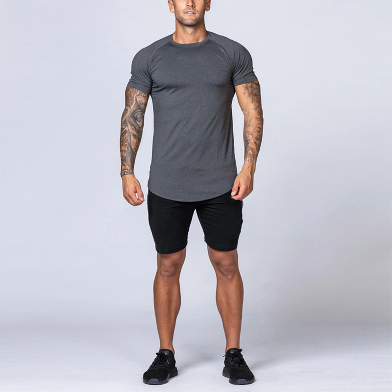 Men 100% Cotton Gym T-shirt