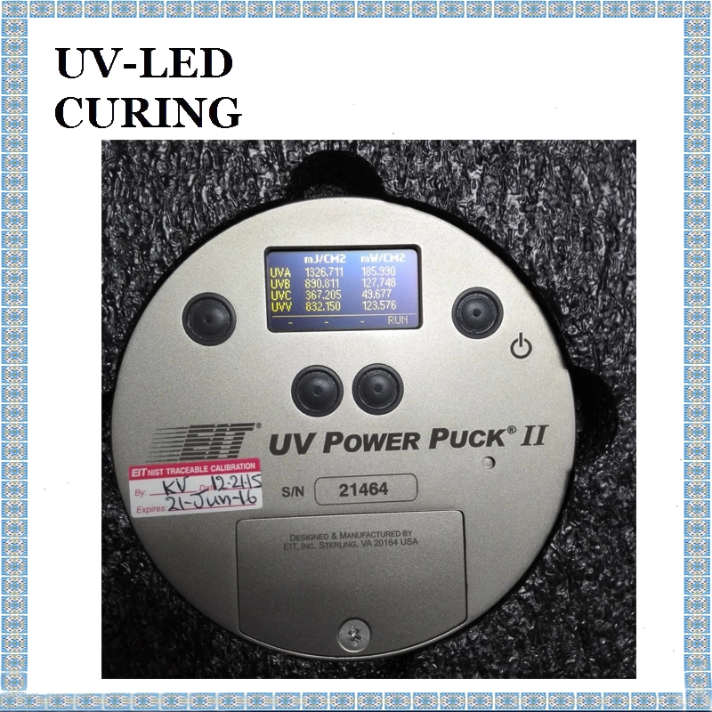 EIT UV Power Puck II Compteur d'irradiation ultraviolette Compteur UV 4 bandes UV Mesure de l'intensité de la température de l'énergie