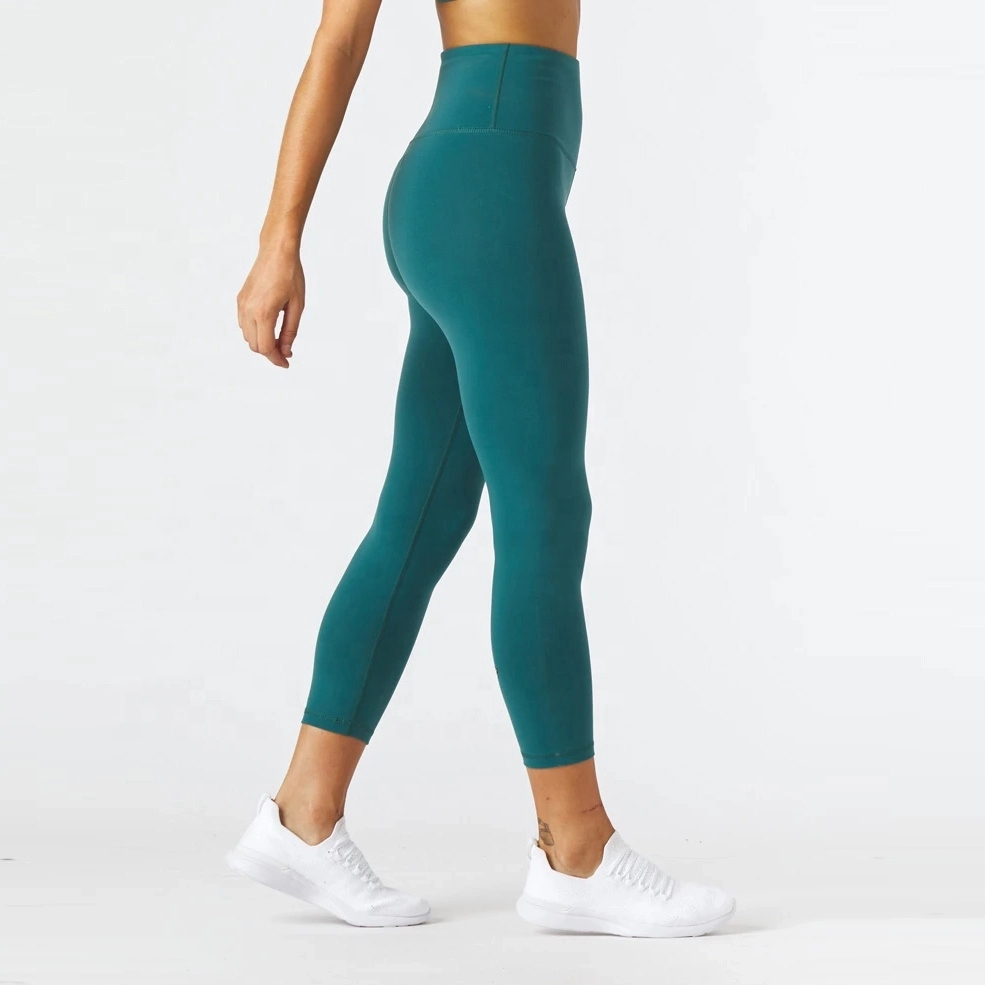 Pantalon de Yoga Femme avec Poches Pantalon Taille Haute