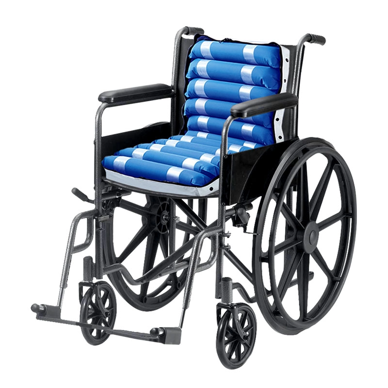 Coussin de siège à cellule d'air pour fauteuil roulant médical anti-escarres à pression alternée pour les maux de dos