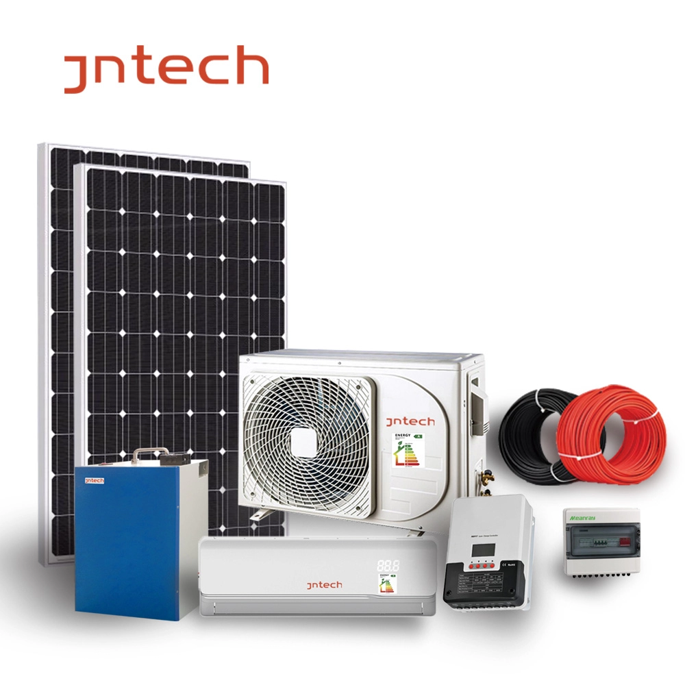 JNTECH hybride solaire AC + DC installation facile Climatiseur solaire