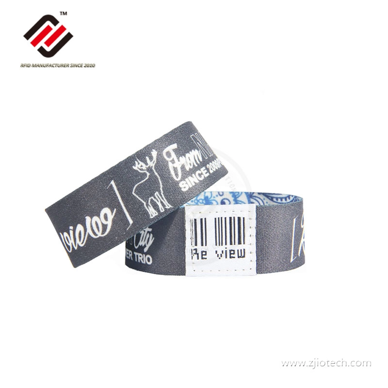 Bracelet en tissu élastique NFC 13,56 MHz Bande extensible en polyester