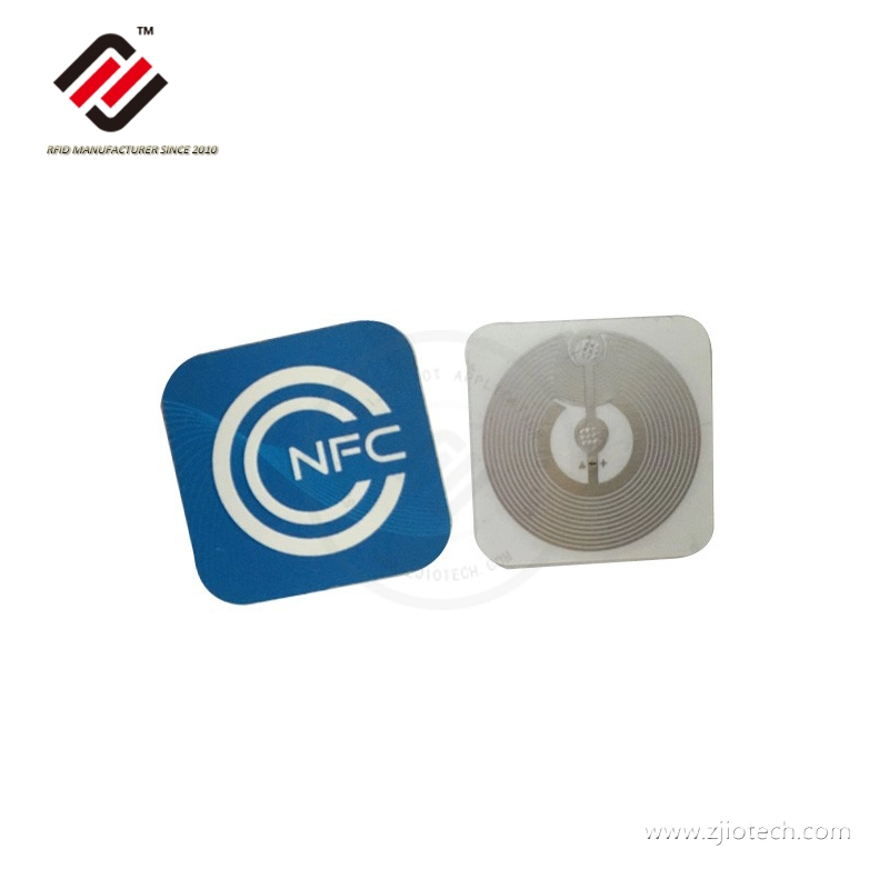 Papier imprimé HF 13,56 MHz NTAG213 Étiquette autocollante NFC
