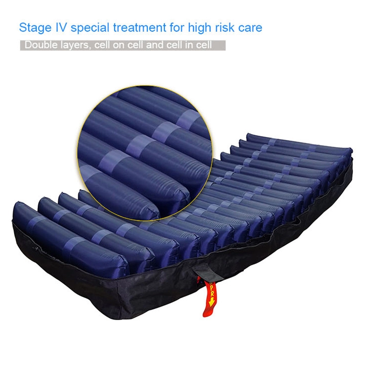 Matelas à air gonflable anti-escarres de soins de santé à pression alternée pour hôpital