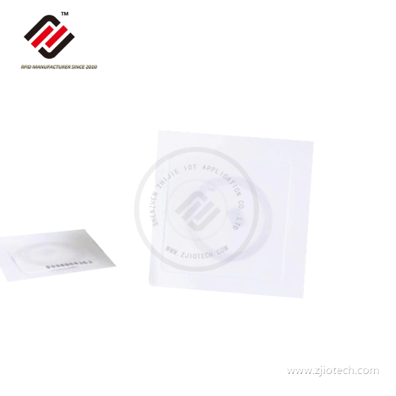 Autocollant d'étiquette RFID flexible réinscriptible et lisible T5577 125KHz