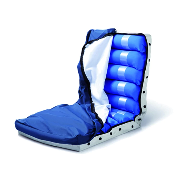Coussin d'air de chaise de siège de coussin de fauteuil roulant gonflable médical anti-escarres de pression alternée de confort personnalisé