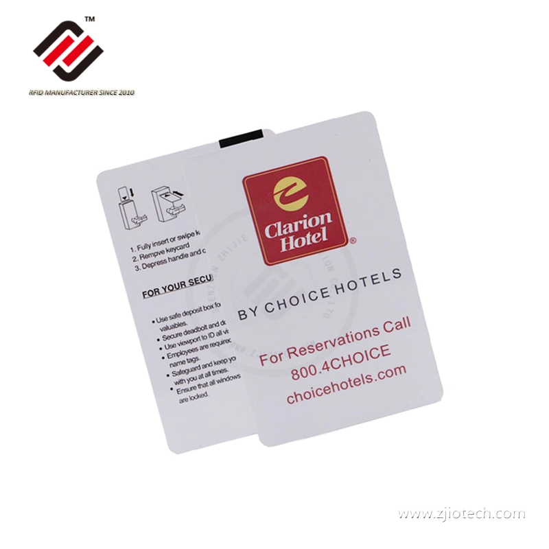 Carte RFID d'accès au contrôle d'hôtel imprimée pour la serrure RF d'Orbita