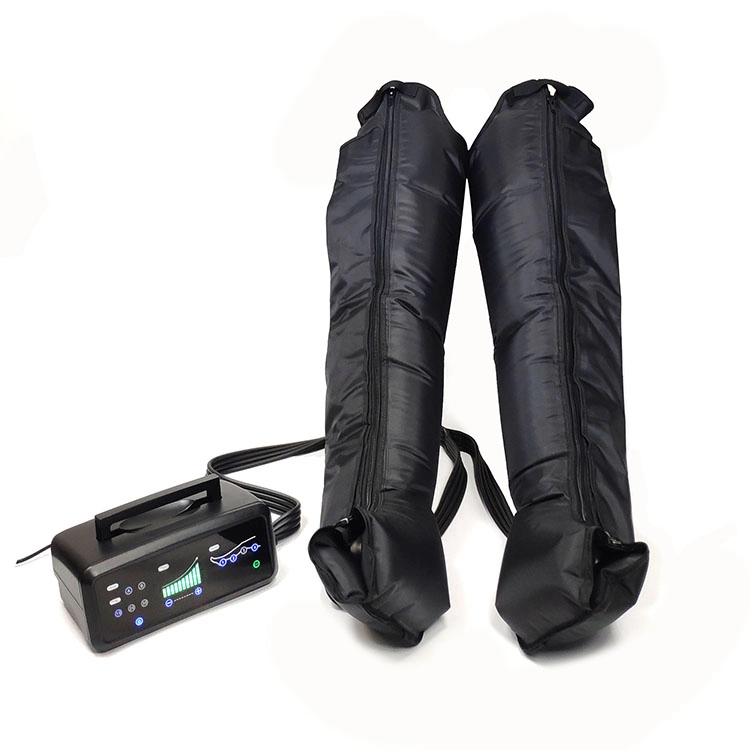 Nouveau équipement de thérapie de compression de pression d'air portable bottes de récupération sportive machine de massage masseur de jambe de pied