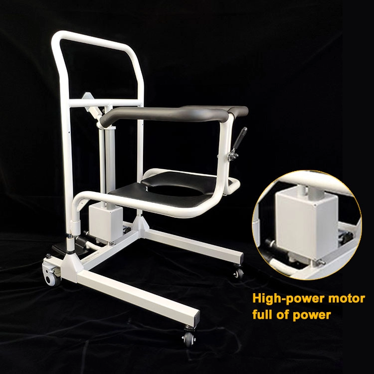 Senyang gros médical portable électrique hydraulique commode toilette fauteuil roulant déplacer patient âgé fauteuil élévateur de transfert de soins infirmiers