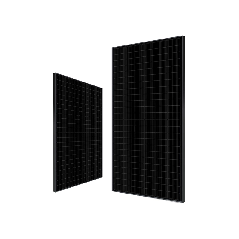 Panneau solaire 395W-420W 72 cellules Module haute efficacité demi-cellule noir 9BB