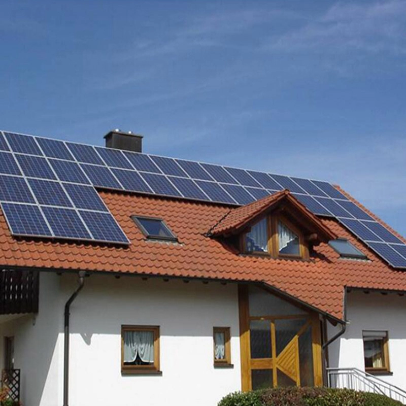 Ensemble de structure de montage solaire pour toiture en tuiles