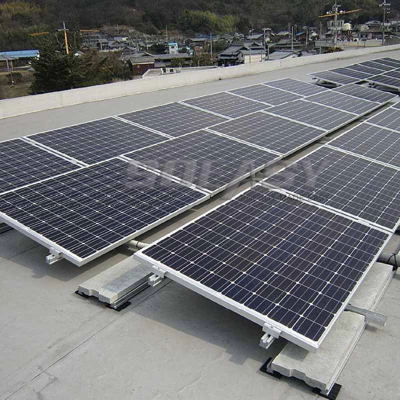 support de ballast de toit plat solaire de conception professionnelle