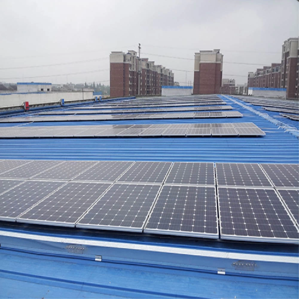 montage facile de structure de toit en métal solaire d'installation