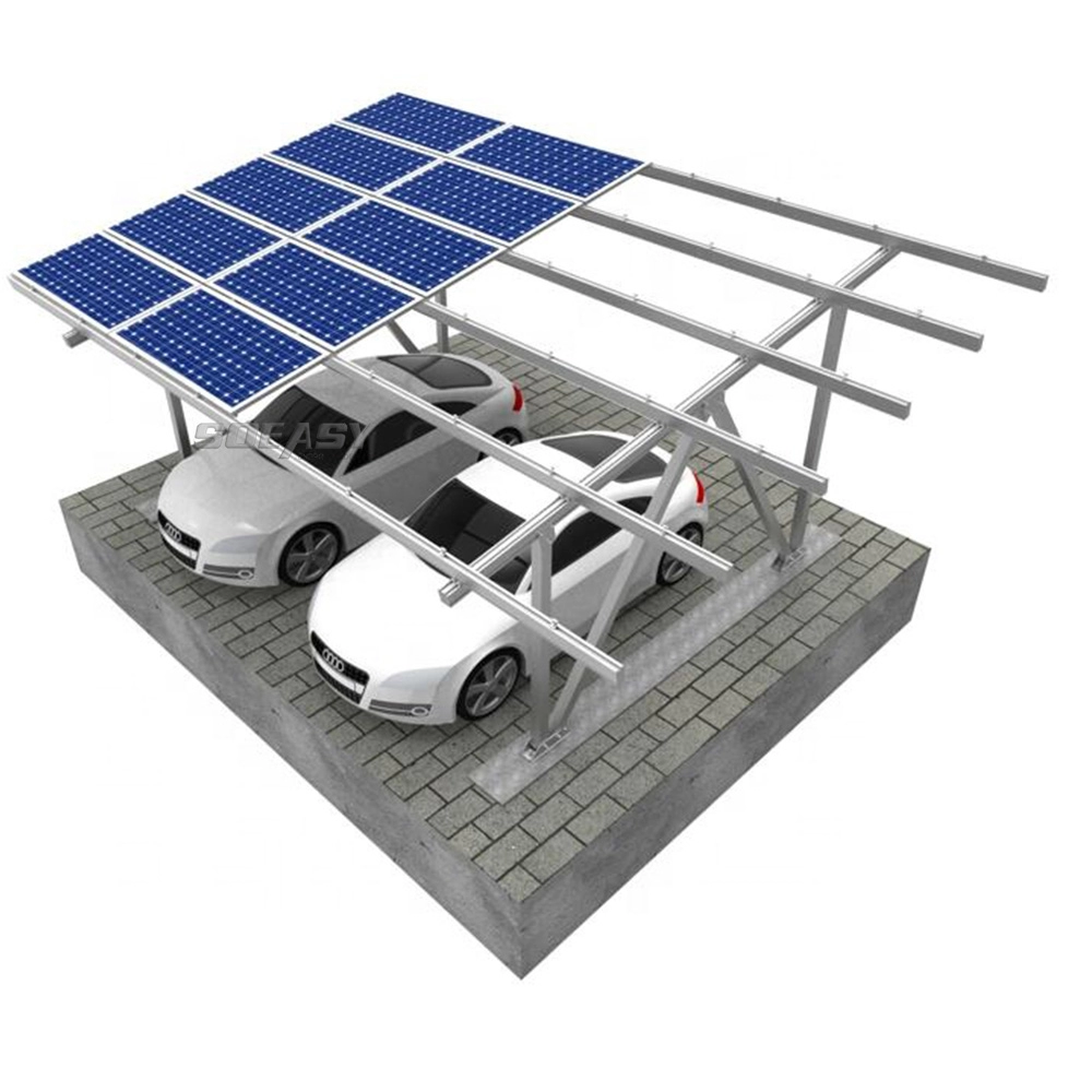 Pv Solar Car Parking Shed Carport pour la maison