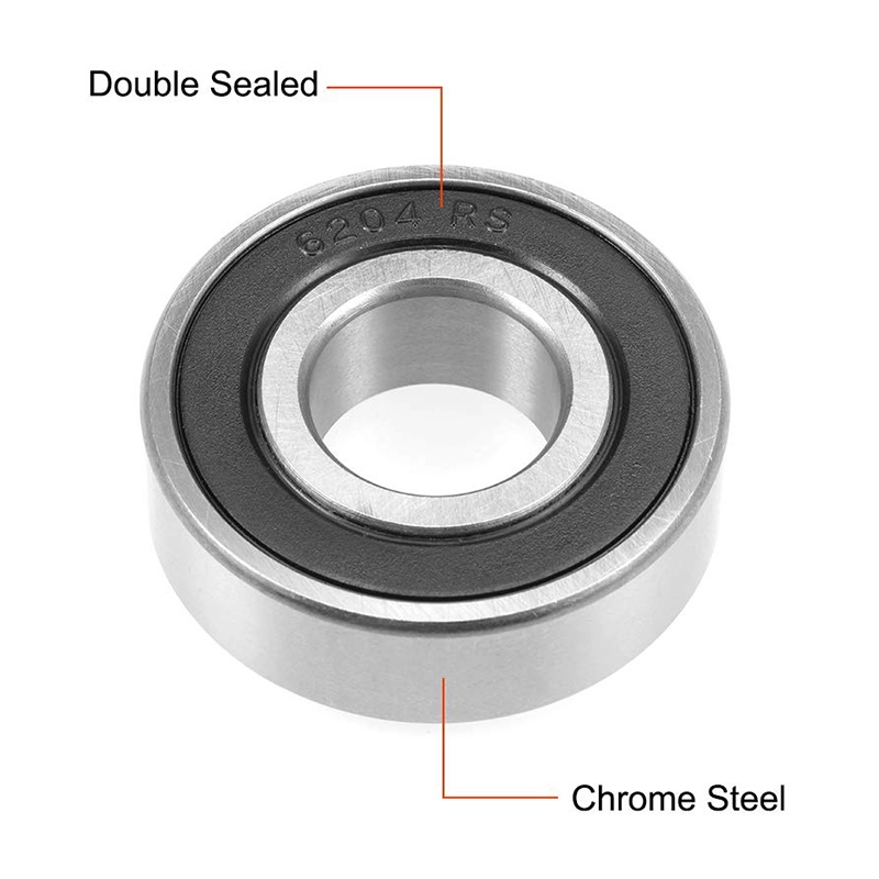 Roulement à billes à gorge profonde directement en usine 6204 d'origine avec une haute qualité