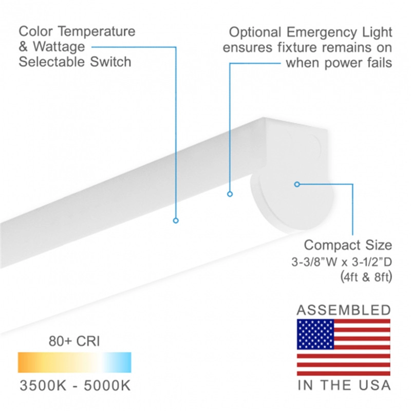 Lumière linéaire intérieure à contrôle intelligent