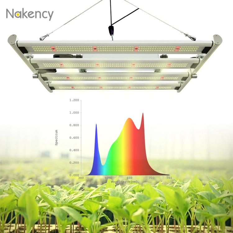 800w pliable à spectre complet led élèvent la lumière pour les plantes médicinales