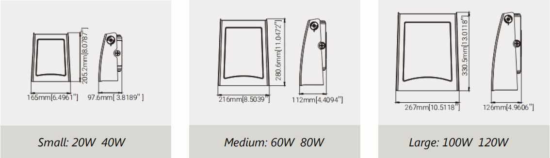 Luminaire mural réglable 60 W