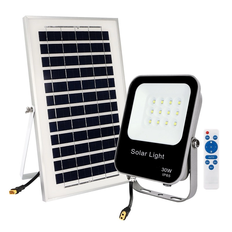 Projecteur solaire à LED étanche à économie d'énergie pour l'extérieur