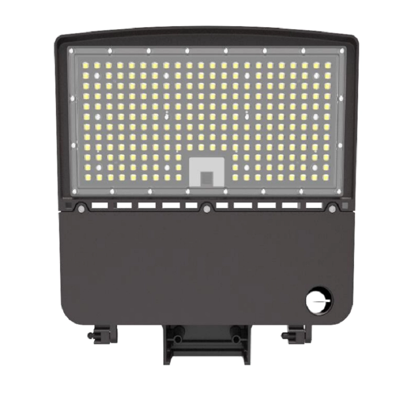 100W LED Area / Shoebox Light avec détecteur de mouvement à micro-ondes