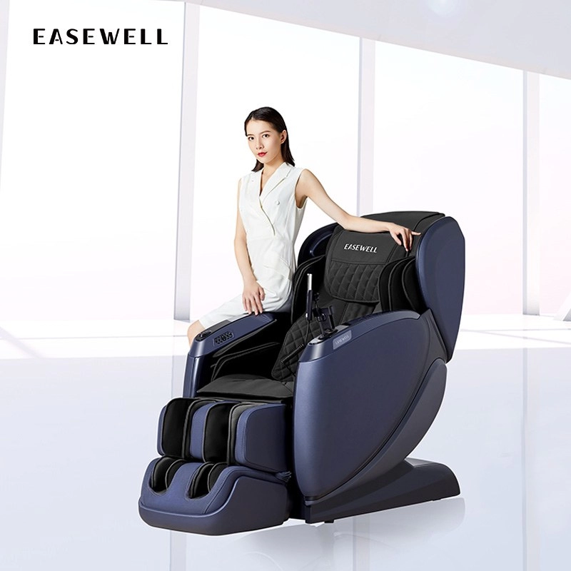Chaise de massage multifonctionnelle en cuir Bluetooth Zero Gravity 3D