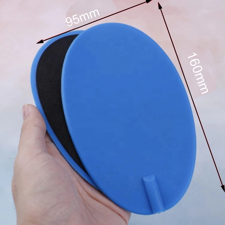 Tampon conducteur d'électrode en caoutchouc de silicone pour masseur EMS