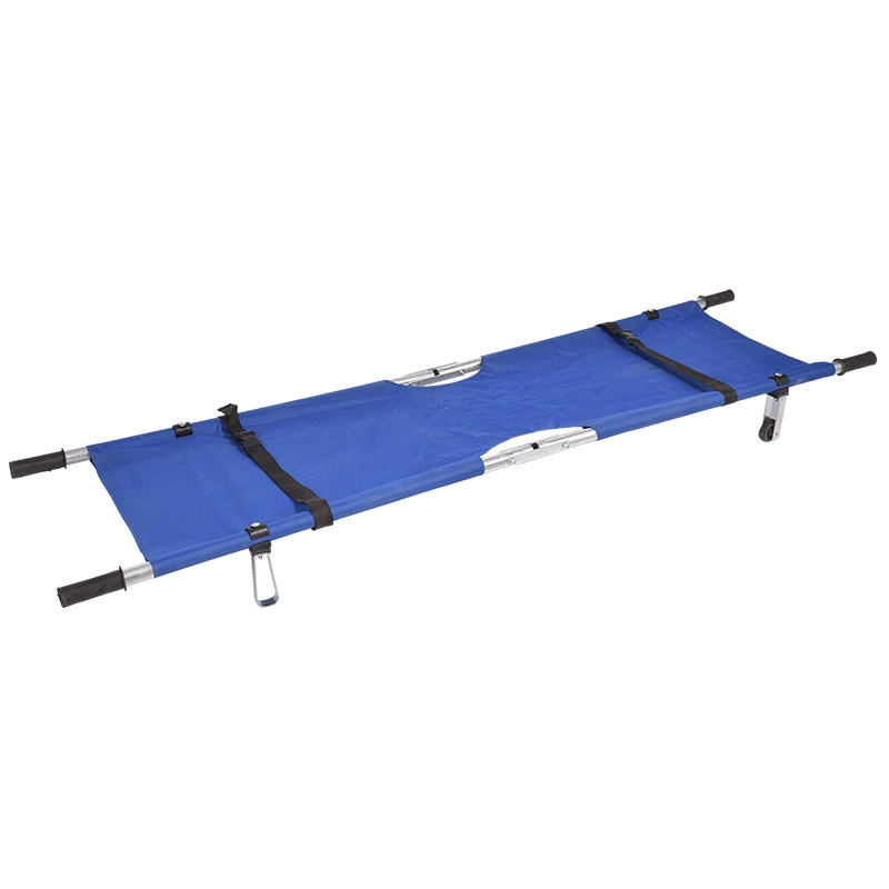 Civière de transport médical pliable de sauvetage d'urgence portable