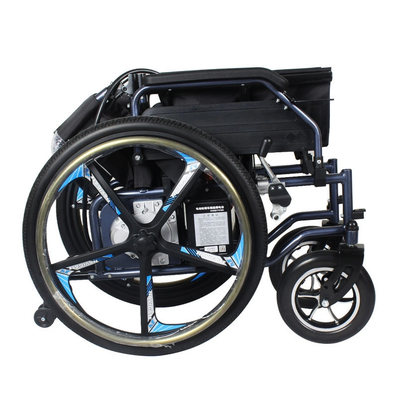 Prix du fauteuil roulant électrique pliable motorisé bon marché