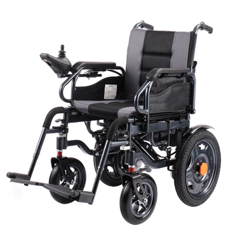 Design moderne pliant haute puissance du fauteuil roulant électrique à moteur