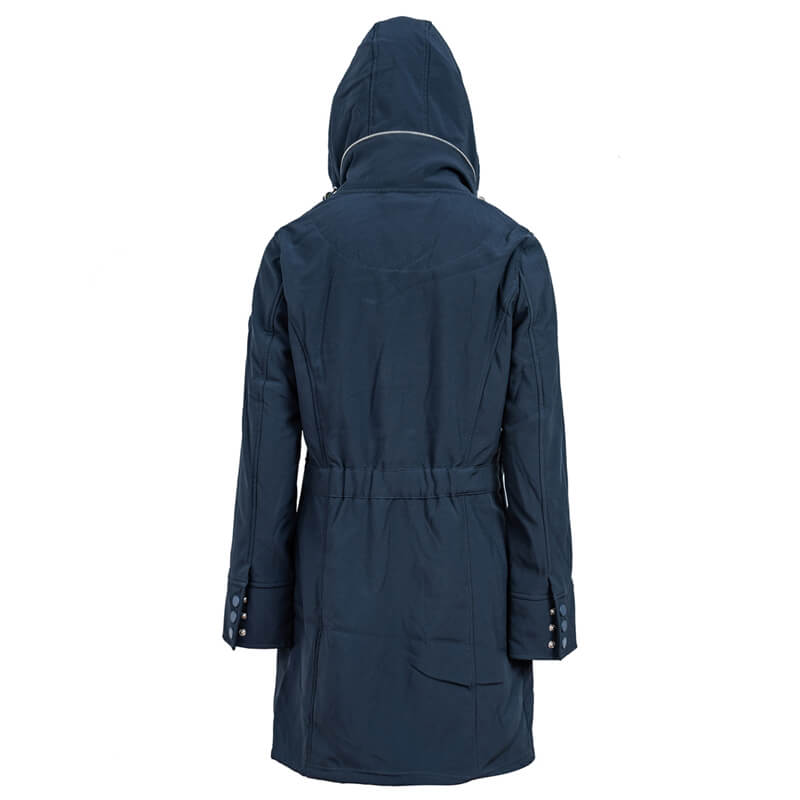 Women's long softshell coats