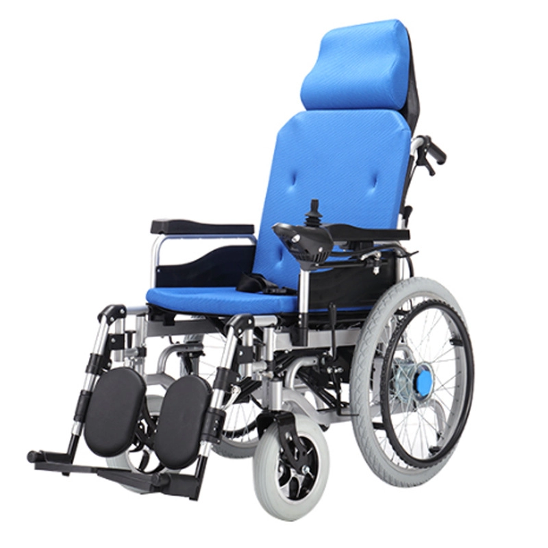 Roues en PU et fauteuil roulant à double coussin souple