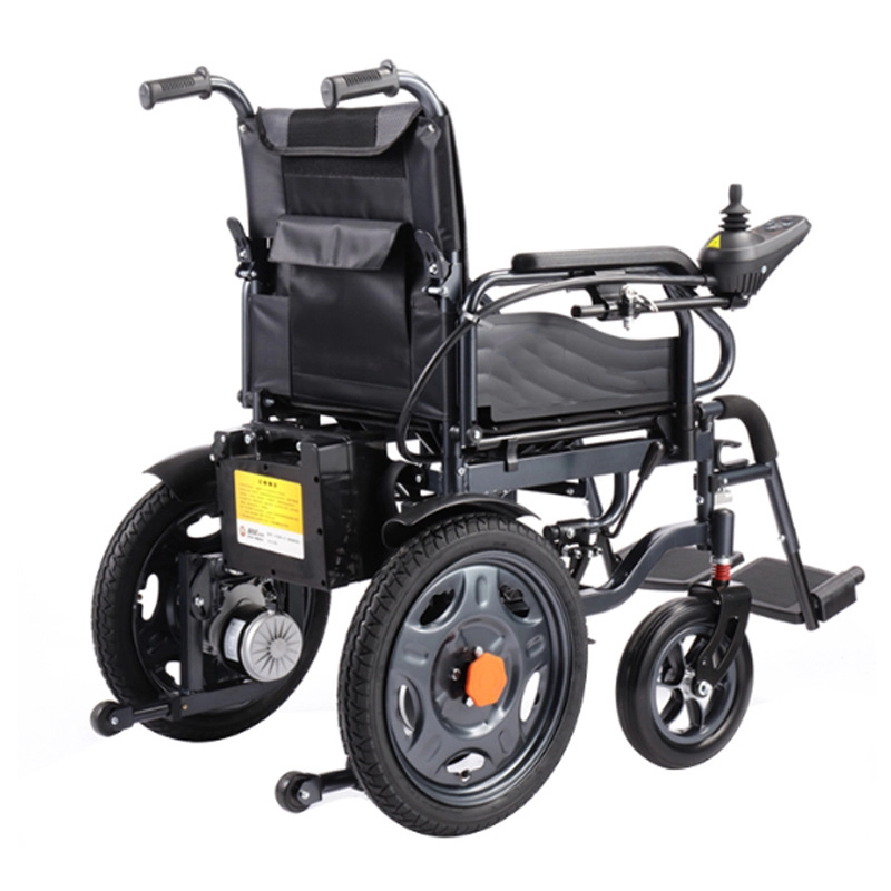Design moderne pliant haute puissance du fauteuil roulant électrique à moteur