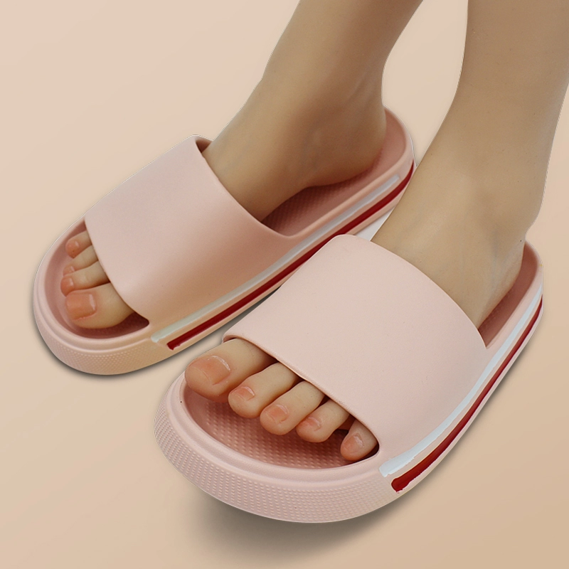 Sandale plate classique à bout ouvert en EVA