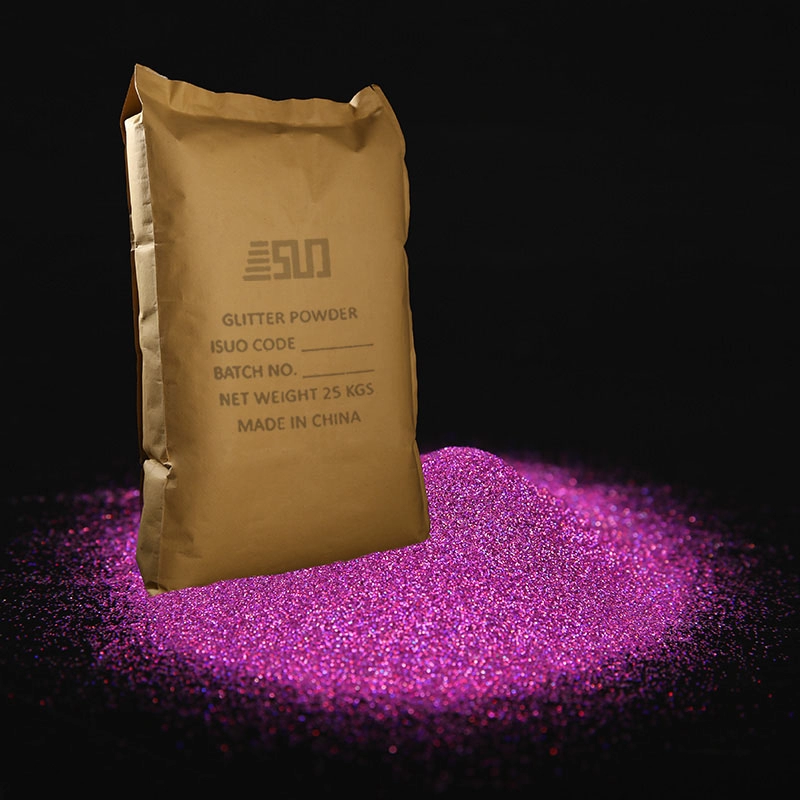 poudre de paillettes violet laser bordeaux en gros