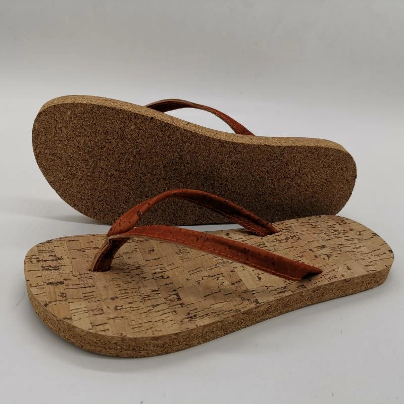Sandales de plage à semelle en liège Écologique Thong Sandal Mens