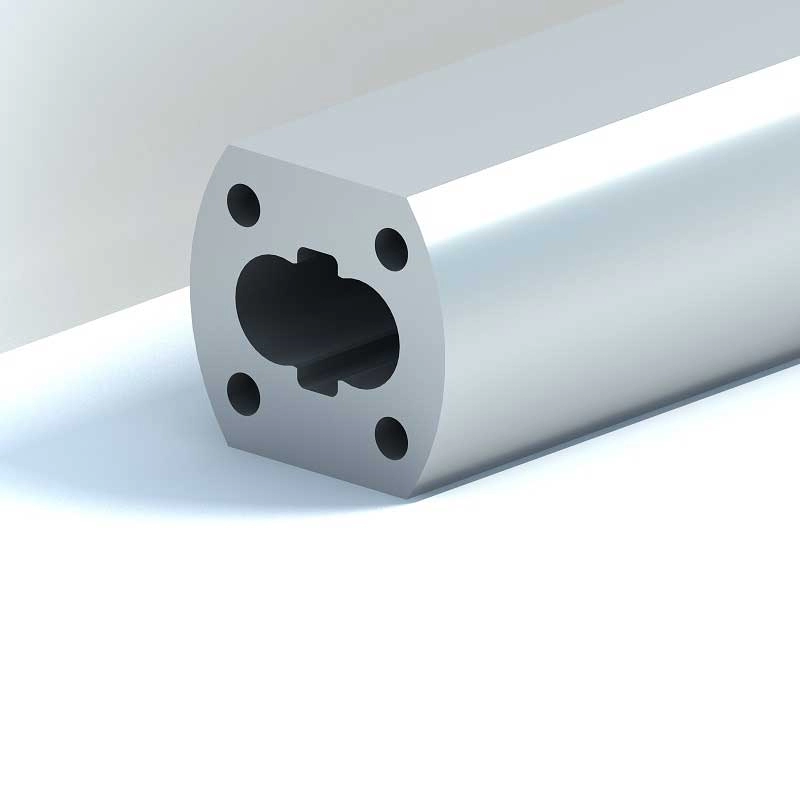 Profilé en alliage d'aluminium pour pompe à engrenages
