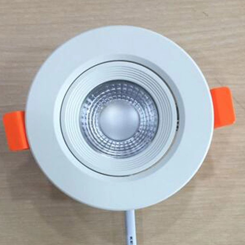 Downlight LED rotatif en plastique AL 6W 9W 12W