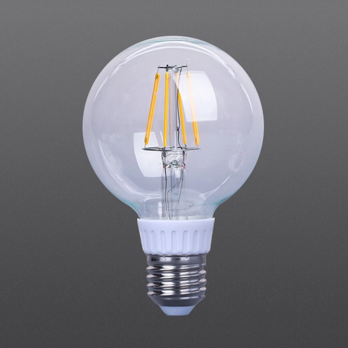 Ampoules à filament LED dimmable G80 Couleur claire
