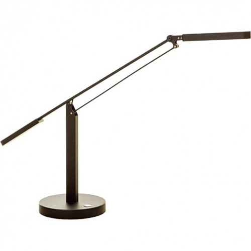 Lampe de bureau led bronze antique dimmable avec interrupteur tactile