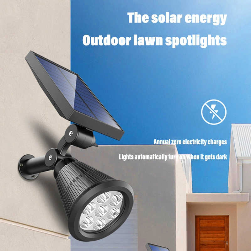 Lampe de prise de terre solaire Lawn Yard