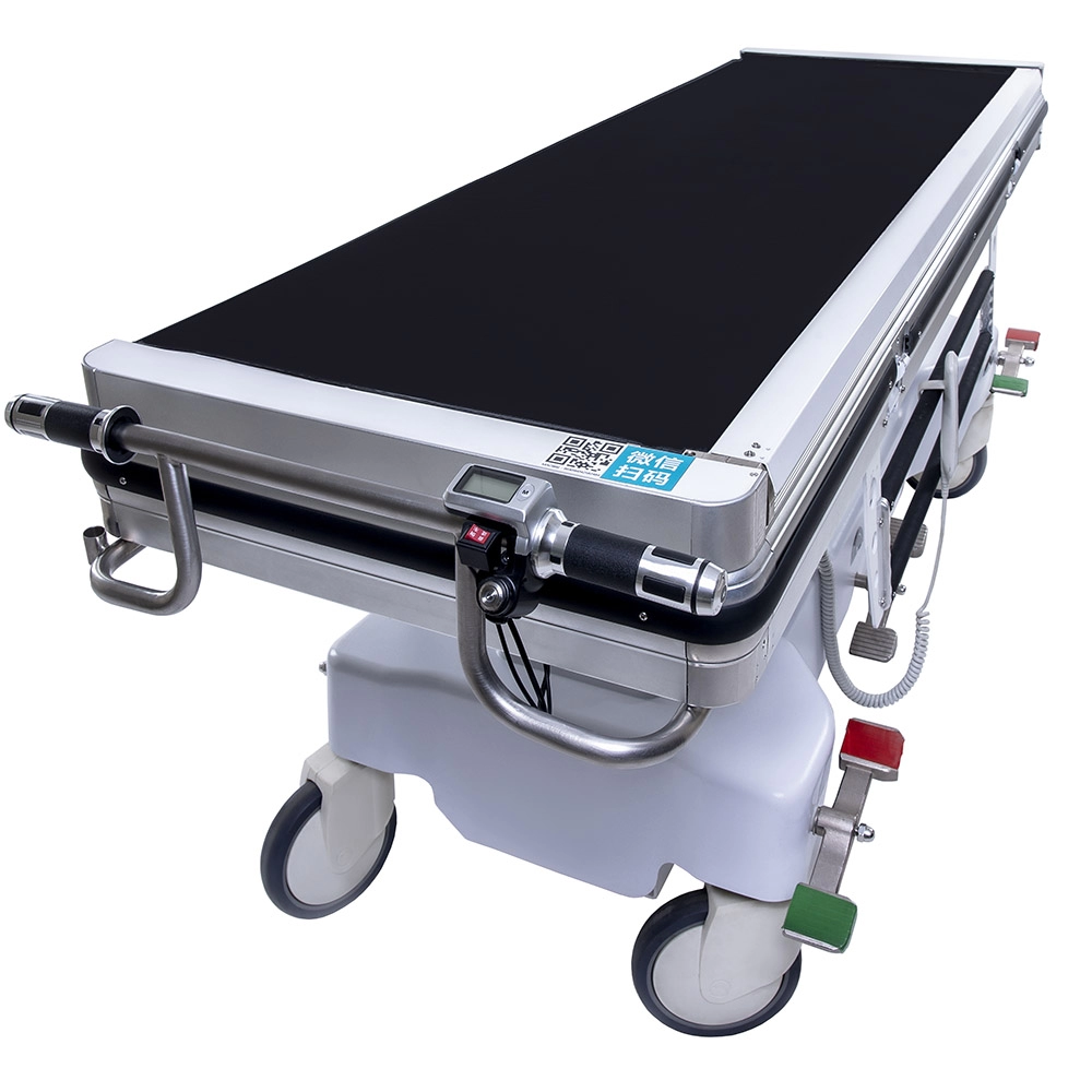 Chariot de lit médicalisé pour dispositif de transfert de patient