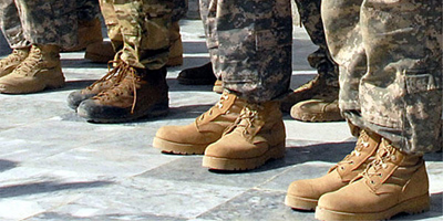 Desert boots militaires homme