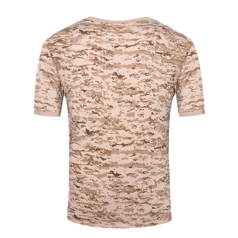 T-shirt tricoté camouflage numérique militaire du désert